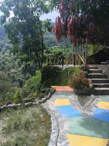 Κήπος έξω από το Casa en la montaña marinca