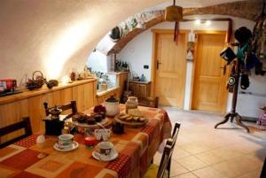 Dining area in the country house