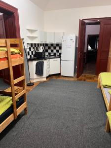 Kuchyň nebo kuchyňský kout v ubytování Summer apartment