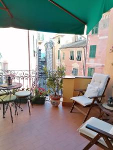 Balkón nebo terasa v ubytování L'Antica Terrazza