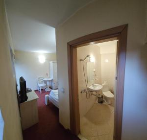 Koupelna v ubytování Guest House ANEX