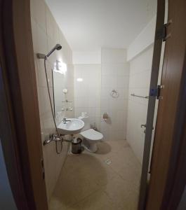 Koupelna v ubytování Guest House ANEX