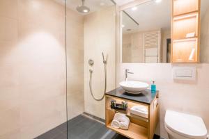 Ένα μπάνιο στο Best Western Premier Central Hotel Leonhard