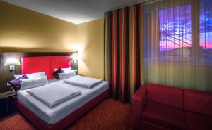 Posteľ alebo postele v izbe v ubytovaní Best Western Plus Amedia Art Salzburg