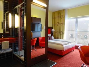 Posteľ alebo postele v izbe v ubytovaní Best Western Plus Amedia Art Salzburg