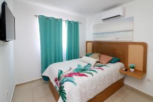 Postel nebo postele na pokoji v ubytování Oasis costero Acogedora Casa Familiar + 32 fotografií