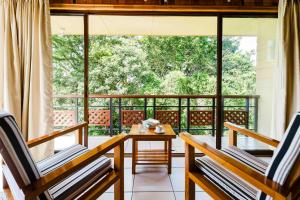 Balkón nebo terasa v ubytování Ficus Sunset Suites