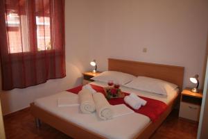 Postel nebo postele na pokoji v ubytování Apartments Central