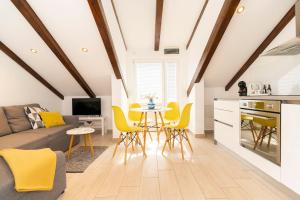 Kuchyň nebo kuchyňský kout v ubytování Apartments Filip