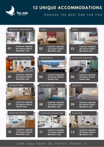 un insieme di sistemazioni uniche di The Jolie - Apartments by the Ocean a Porto Moniz