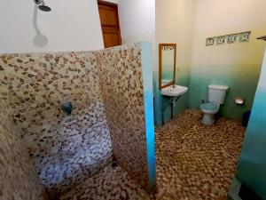 Koupelna v ubytování Pondok Ijo Villa