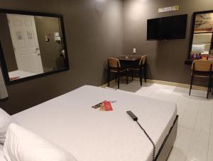 TV a/nebo společenská místnost v ubytování Hotel Sogo Malate + 21 fotografií