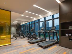 Fitness centrum a/nebo fitness zařízení v ubytování Hampton by Hilton Beijing Bird's Nest
