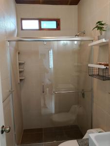 Koupelna v ubytování Cabañas Mar Olon
