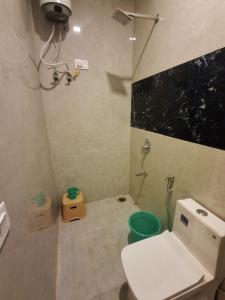 Baðherbergi á Hotel Aries Pushkar