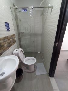 Vannituba majutusasutuses Inmaculada Real Hotel