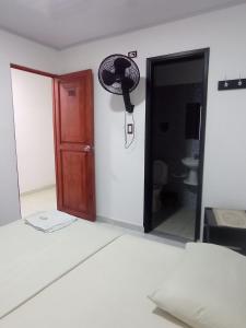Voodi või voodid majutusasutuse Inmaculada Real Hotel toas