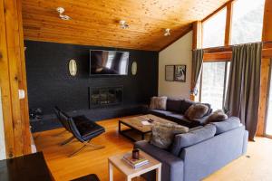 Posezení v ubytování Catamount Lodging