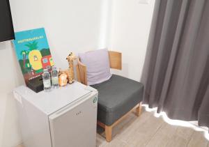 Χώρος καθιστικού στο Happy Guesthouse
