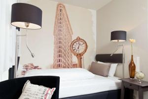 Postel nebo postele na pokoji v ubytování Best Western Hotel Nürnberg am Hauptbahnhof