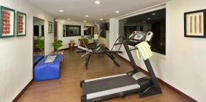 Fitness centrum a/nebo fitness zařízení v ubytování Annai Celestial Resorts