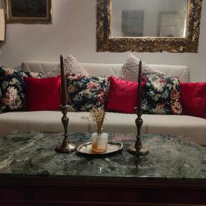 A seating area at Suite Dimora Lucrezia