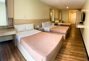 Μια τηλεόραση ή/και κέντρο ψυχαγωγίας στο Olive Town Center and Hotel