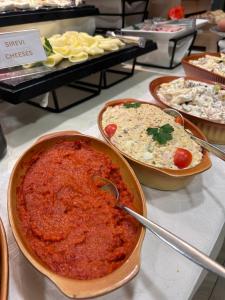 酒店内部或周边提供的食物