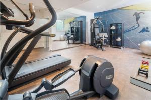 Fitness centrum a/nebo fitness zařízení v ubytování Best Western Hotel Lamm