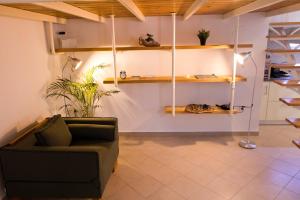 Posezení v ubytování FOTEINI RESIDENCE