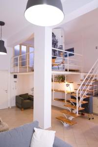 Posezení v ubytování FOTEINI RESIDENCE
