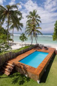 Бассейн в The Point SurfHouse 3 àpats inclosos или поблизости