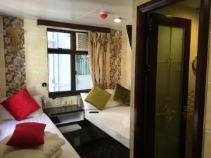 Giường trong phòng chung tại Ranjeet Guest house