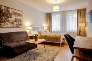 Posezení v ubytování Hygge Hotel U Zvonu