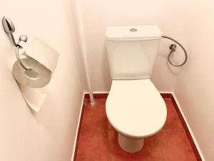 Koupelna v ubytování Apartmán na Perunské