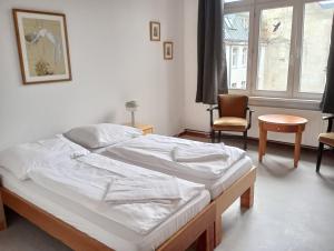 Postel nebo postele na pokoji v ubytování Die Fabrik - Hostel