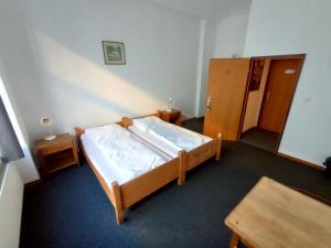Postel nebo postele na pokoji v ubytování Die Fabrik - Hostel