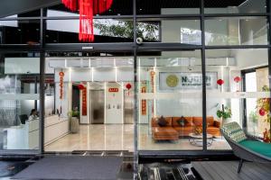 Posezení v ubytování Noden Hotel & Apartment