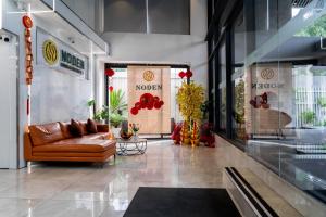 Posezení v ubytování Noden Hotel & Apartment