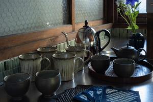 Kemudahan buat kopi dan teh di oyado桜山荘