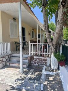 Balkón nebo terasa v ubytování Το σπίτι της Δήμητρας