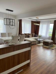 Posezení v ubytování pazaric residence