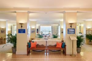 Posezení v ubytování Golf Hotel René Capt