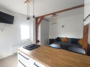 Kuchyňa alebo kuchynka v ubytovaní Apartament Wolności