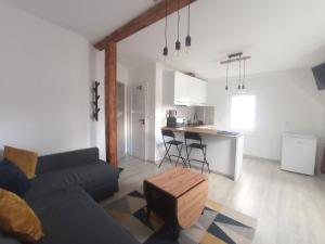 Kuchyňa alebo kuchynka v ubytovaní Apartament Wolności