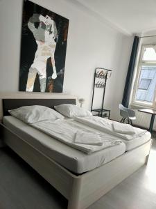 Postel nebo postele na pokoji v ubytování Die Fabrik - Hostel