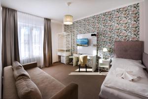 Posezení v ubytování APLEND Hotel Lujza Major