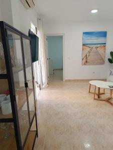 A bed or beds in a room at Vera Natura Apartamento Iker