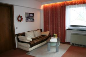 A seating area at Ferienhaus Marianne