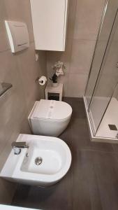 Koupelna v ubytování Sottocastello 1